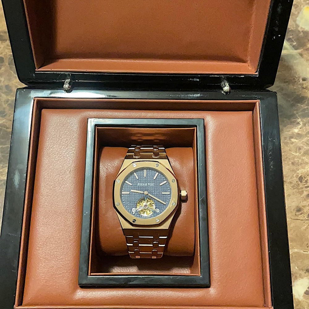 42 MM Rose Gold Audemars Piguet Watch. 1 Time owner.